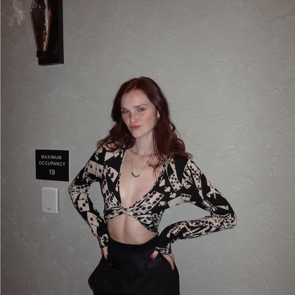 Vintage Galliano for Dior cashmere sweater